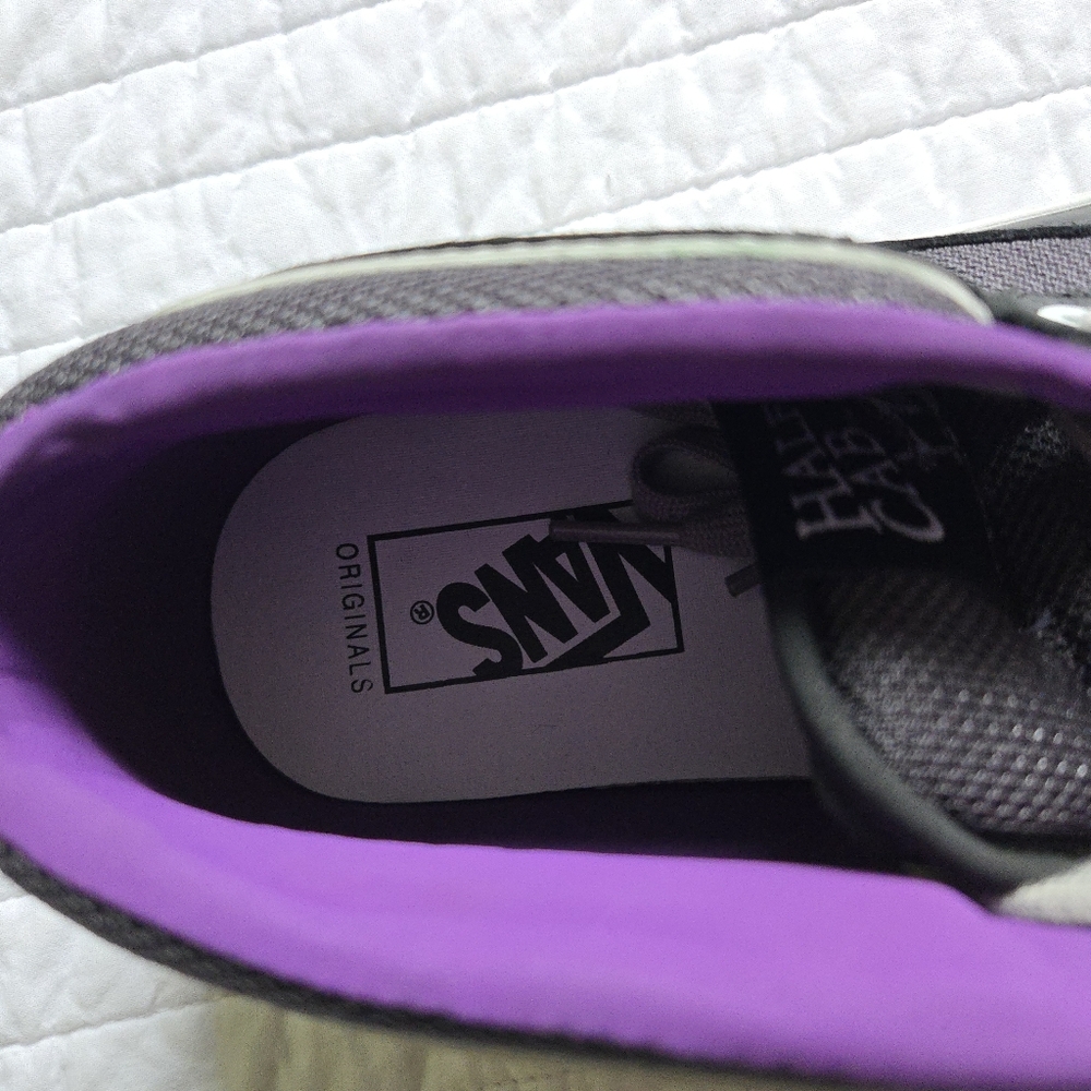 Vans Half Cab Vault Originals  Premiun Green And Purple Men 8.5 Skate 072025 - Picture 4 of 7
